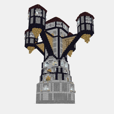 Minecraft house blueprints layer by layer free minecraft pc, xbox, pocket edition, mobile minecraft house blueprints layer by layer seeds this is a sneak preview of what i'm preparing right now. Massive Wizard Tower (4 Point) - 3D View Layer-By-Layer ...