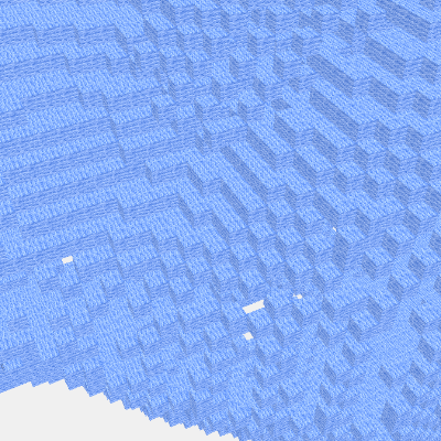 Fubuzilla 82x94x214 - 3D View Layer-By-Layer - Mineprints